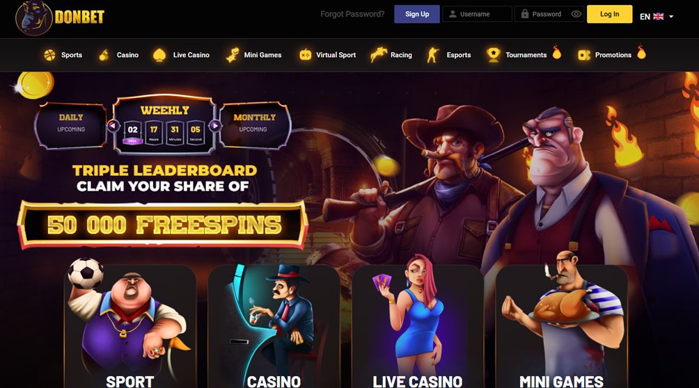 donbet welcome bonus